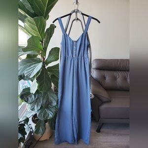 Flowy Blue Jumpsuit